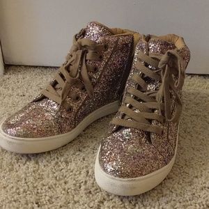 Steve Madden Glitter High Tops